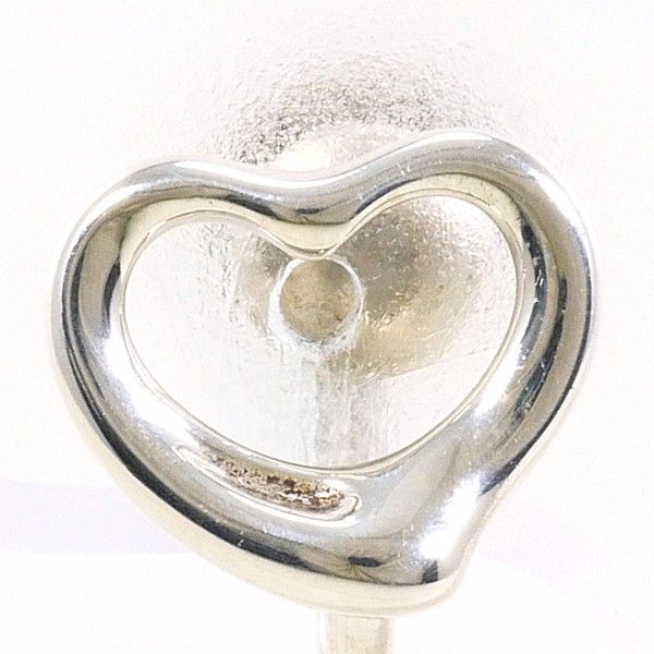 ティファニー　オープンハート　シルバー　イヤリング　clip-on earrings（片耳）　総重量約1.3g