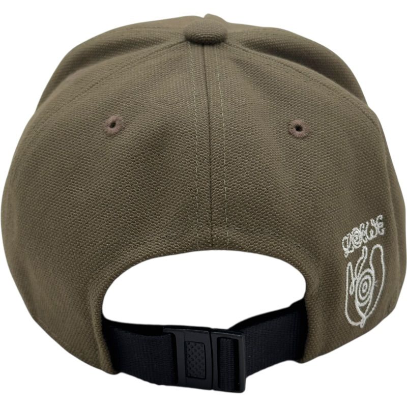 ロエベ LOEWE ロゴ刺繡ベースボールキャップ K664P99X07 カーキ