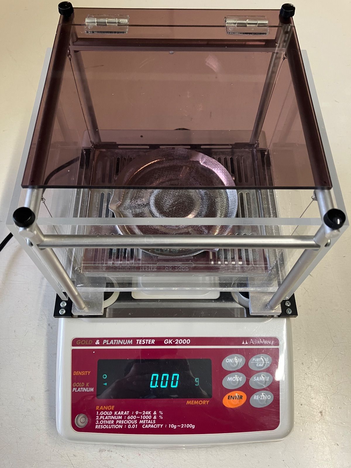 【動作確認済】アルファミラージュ 貴金属テスター GK-200 比重計 貴金属テスター 比重計 GK-2000 ALFA MIRAGE アルファミラージュ
