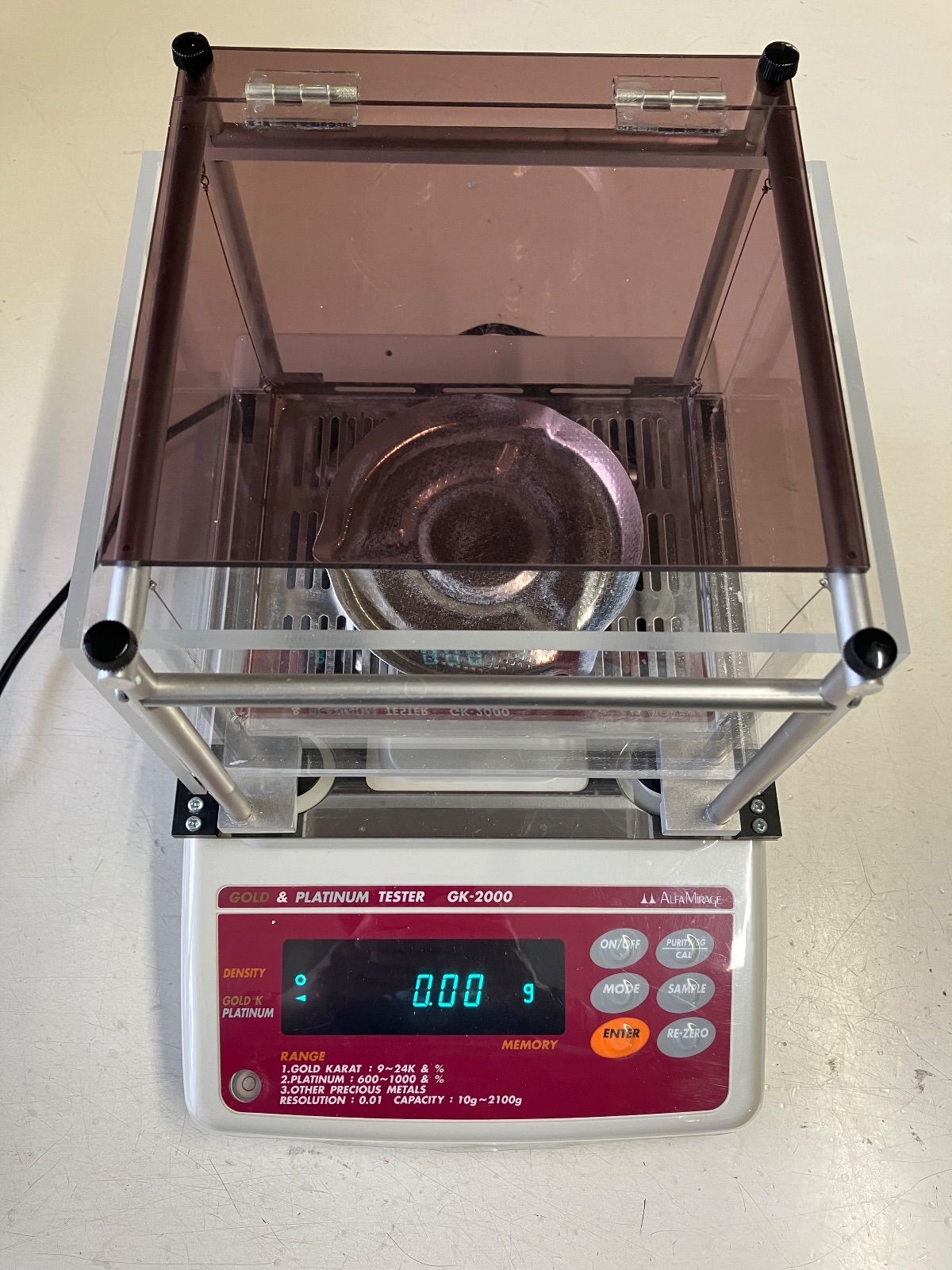 貴金属テスター 比重計 GK-2000 ALFA MIRAGE アルファミラージュ