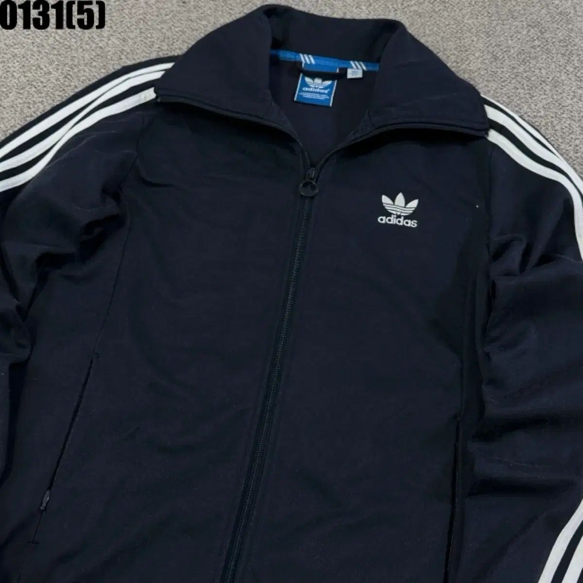 アディダス ヨーロッパ 3本線 トラックジャージ ネイビー100 0131