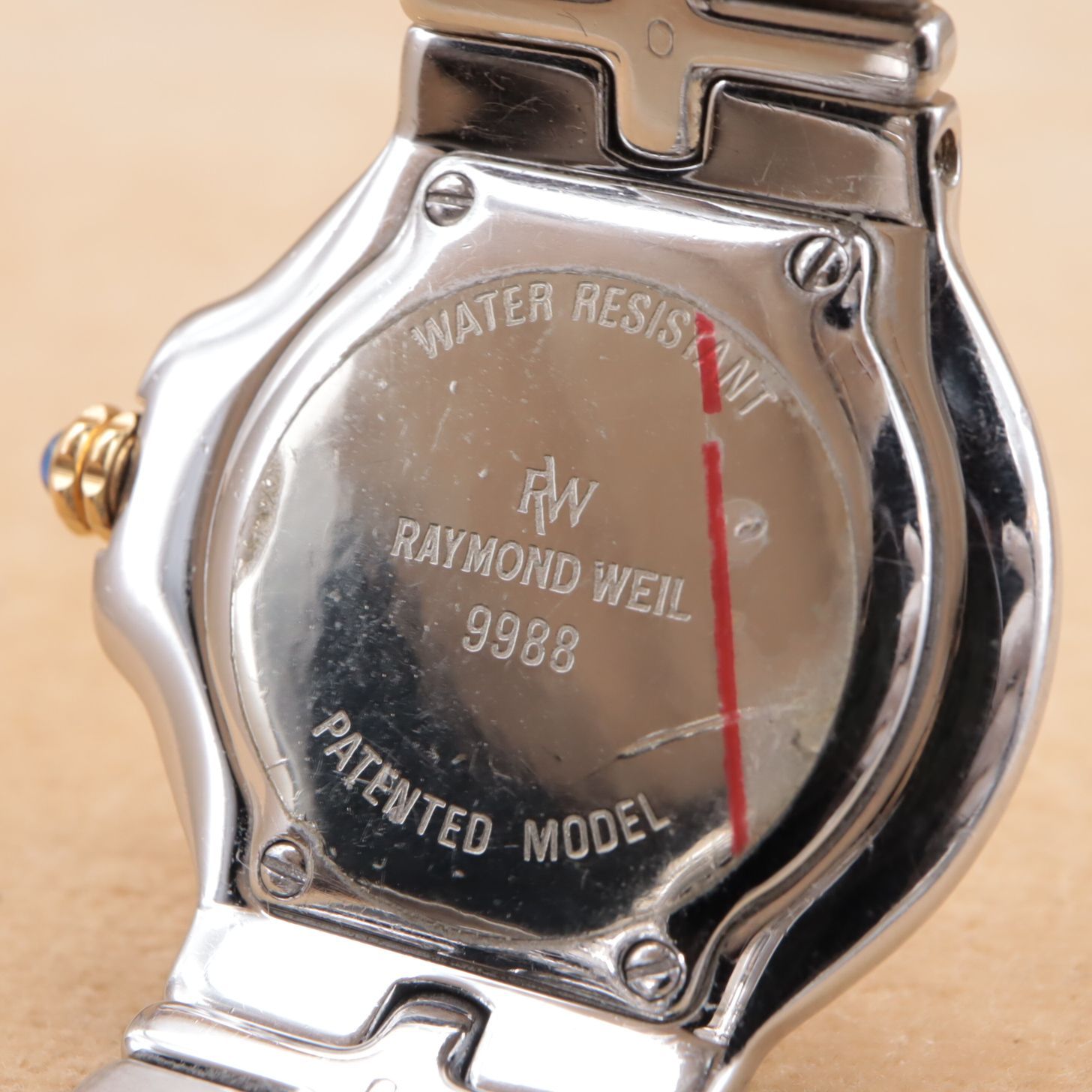 CH98 【電池交換/洗浄済】RAYMOND WEIL Parsifal 9988 レイモンド