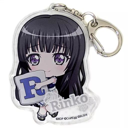 白金燐子 アクリルキーホルダーまとめ売り 中古】雑貨 白金燐子(イニシャル) 「BanG Dream! ガールズバンド