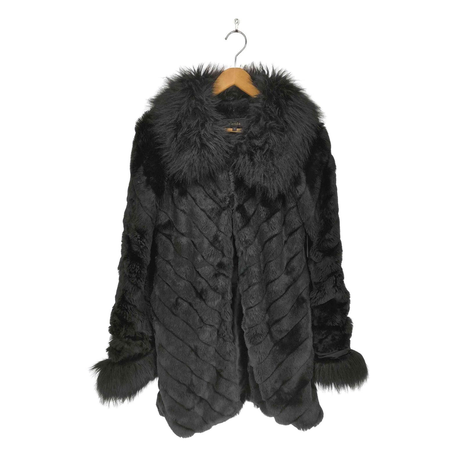 新品未使用　タグ付き　rienda ベージュ ファーコート Mサイズ リエンダ rienda Y2K フェイクファーコート レディース JPN：M - メルカリ