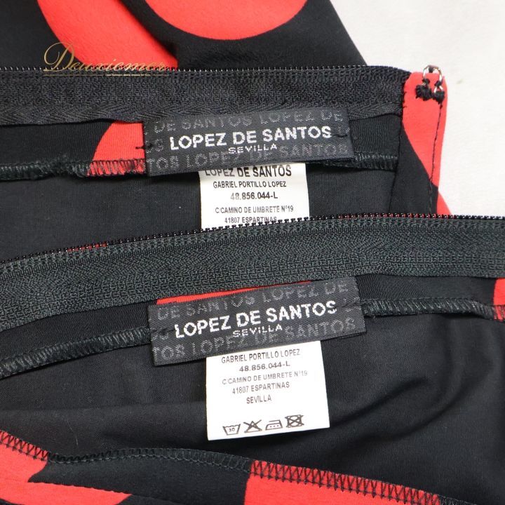 フラメンコ 衣装 マンサニージャ LOPEZ DE SANTOS ロペスデサントス