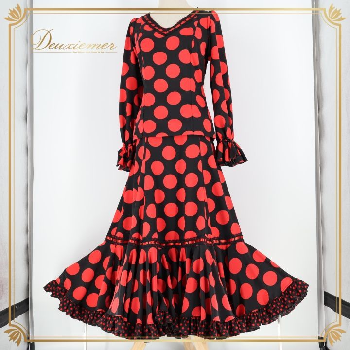 フラメンコ 衣装 マンサニージャ LOPEZ DE SANTOS ロペスデサントス