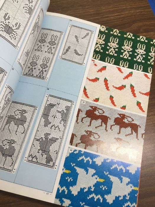 シルバー・パンチカード 模様編み全集 No.1】昭和53年発行 改訂版