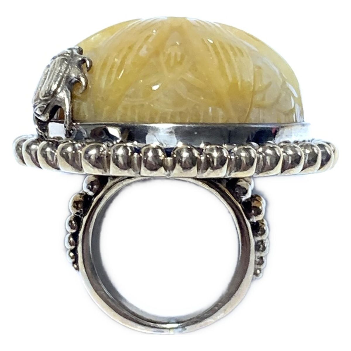 STEPHEN DWECK(スティーブンデュエック) リング - ゴールド×オレンジ