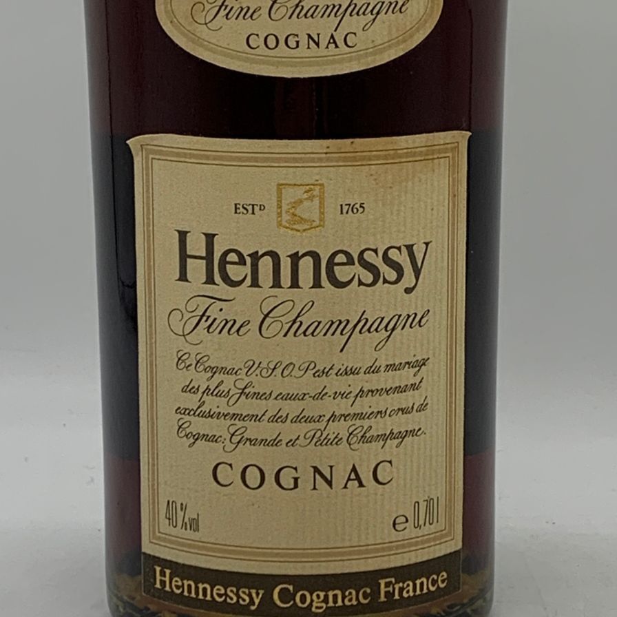 ヘネシー VSOP ファインシャンパーニュ スリムボトル グリーンボトル