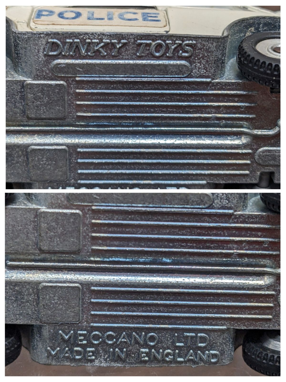 DinkyToys◎ ディンキー No.250 ポリス ミニクーパー - メルカリ