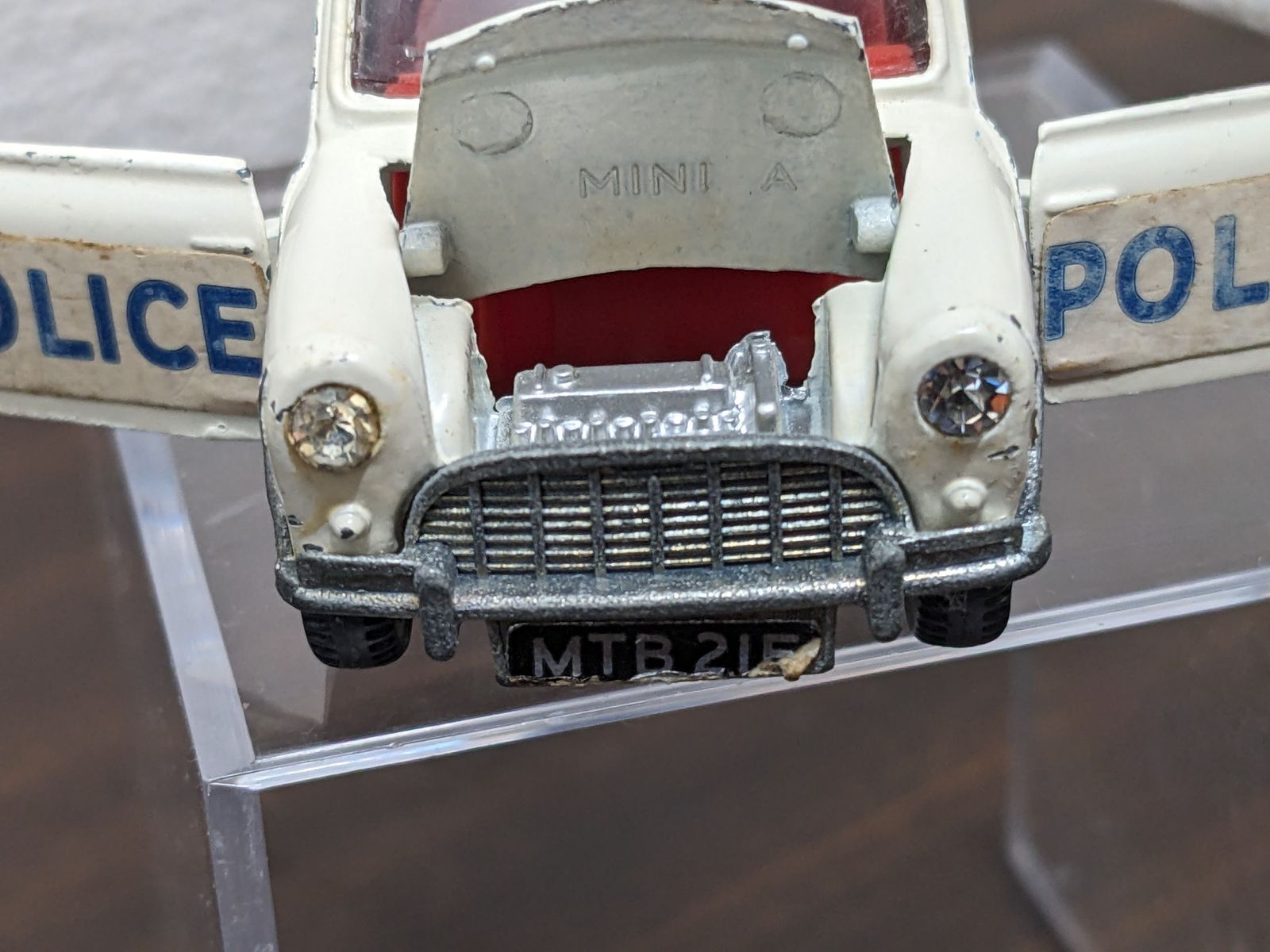 ディンキー（Dinky Toys）No.250 ポリス・ミニ・クーパー Dinky Toys 250 POLICE Mini-Cooper - QDT