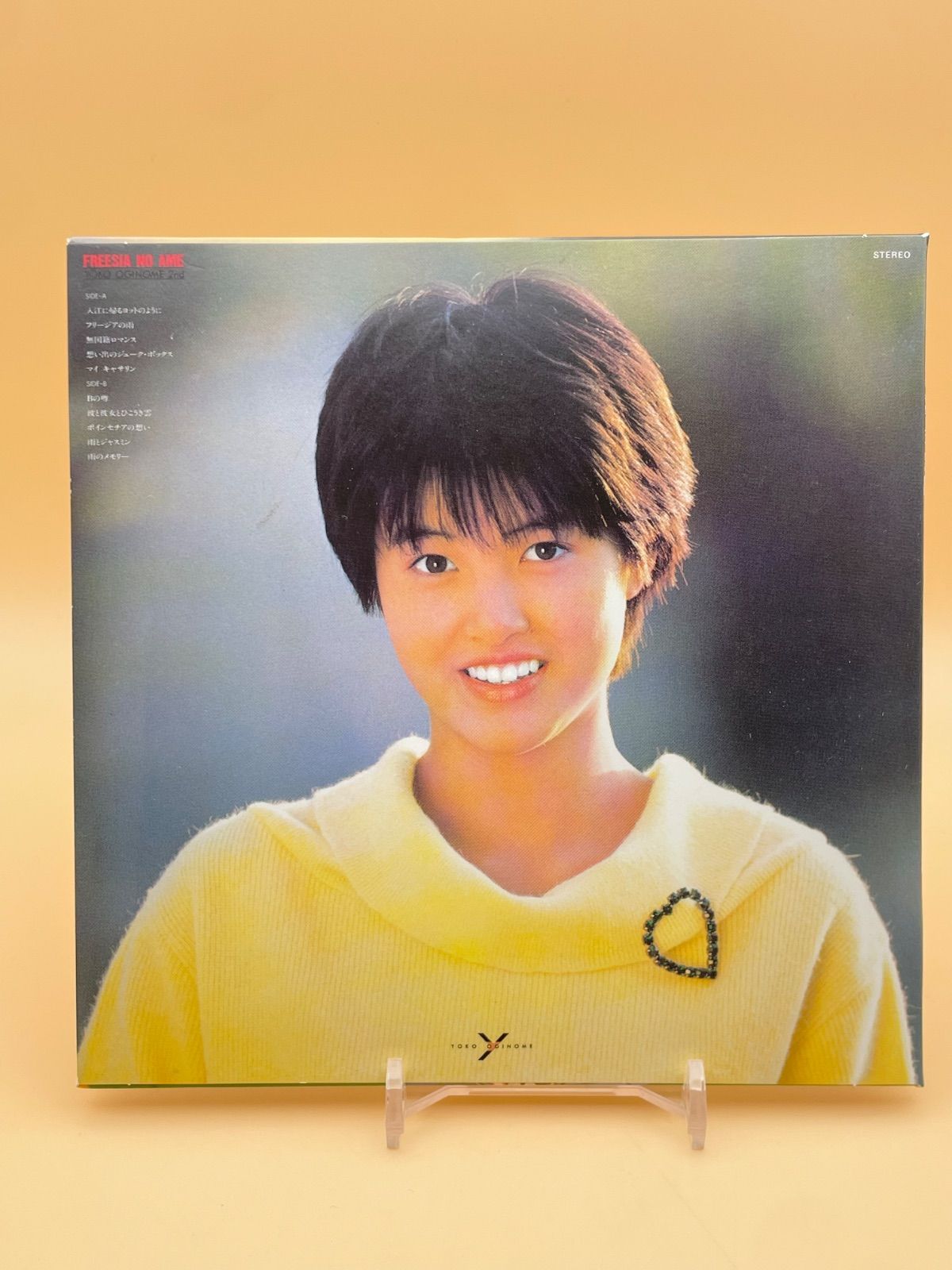 紙ジャケット 荻野目洋子 CD アルバム SHM-CD フリージアの雨 FREESIA