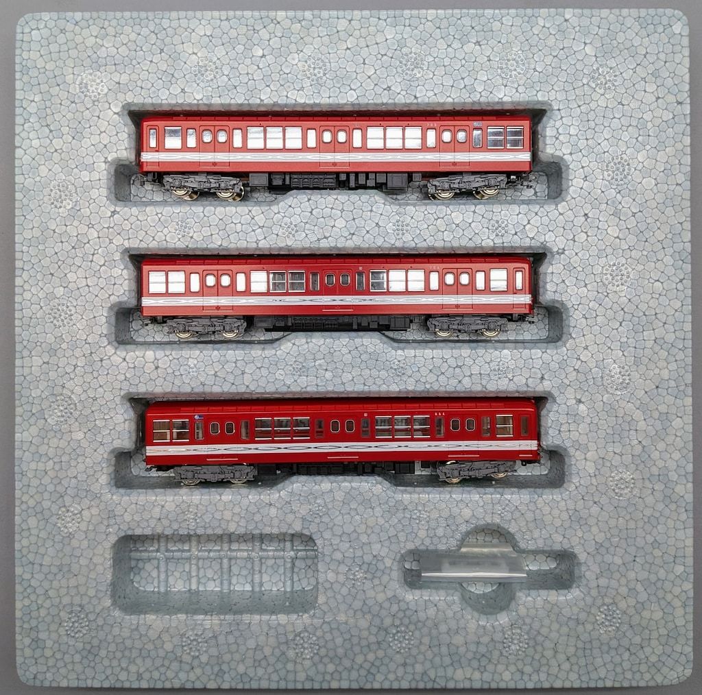 関水金属 Nゲージ/KATO 営団地下鉄500形 丸ノ内線の赤い電車 3両基本