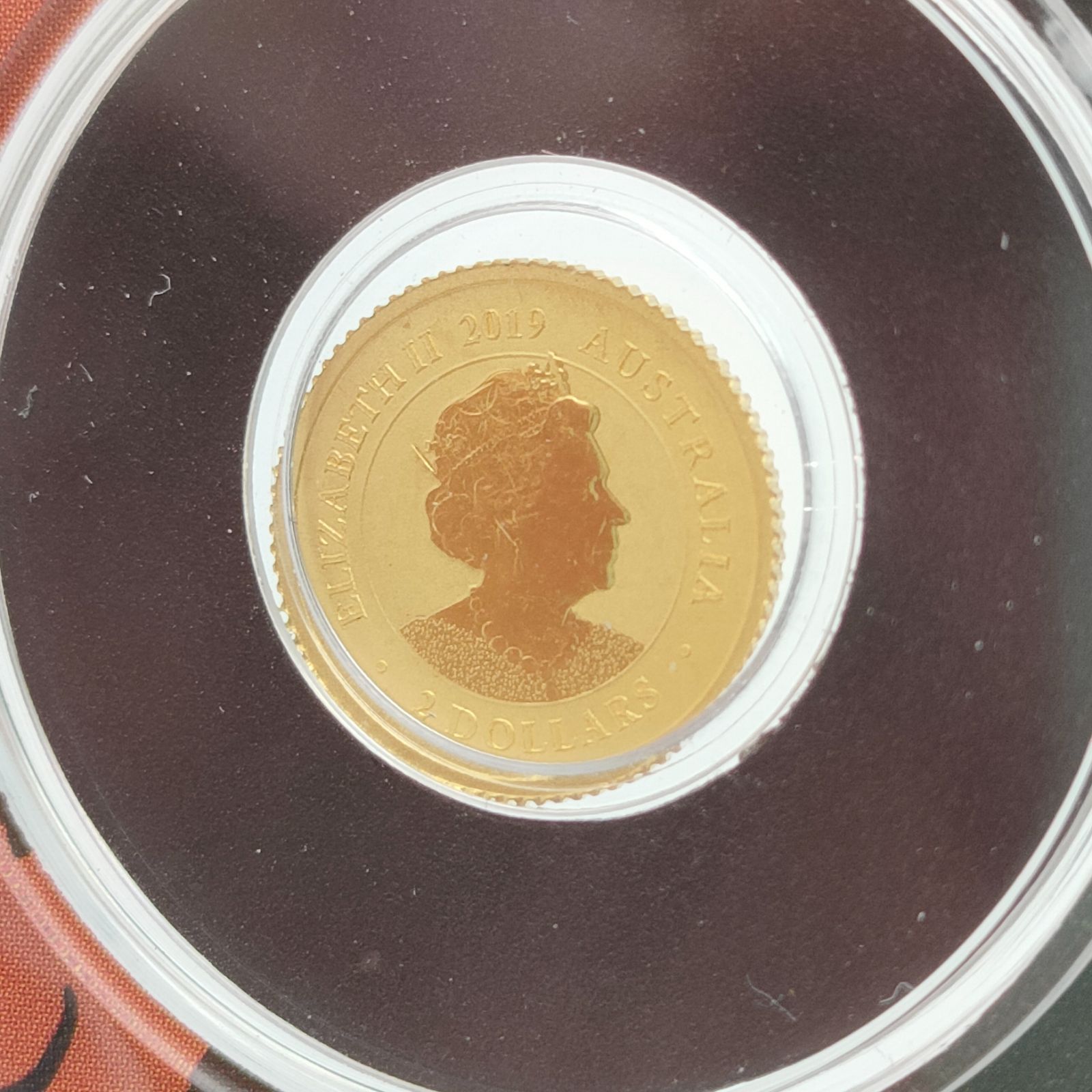 オーストラリア カンガルー ミニチュア ゴールド コイン 金貨 純金コイン ゴールド 2019 0.5g カード カンガルー エリザベス S1706  - メルカリ