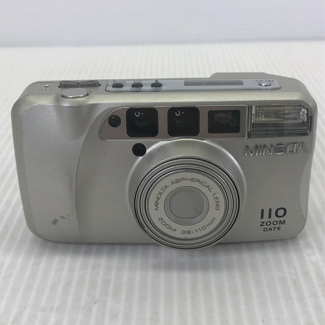動作確認済み】MINOLTA 110 ZOOM DATE フィルムカメラ - メルカリ