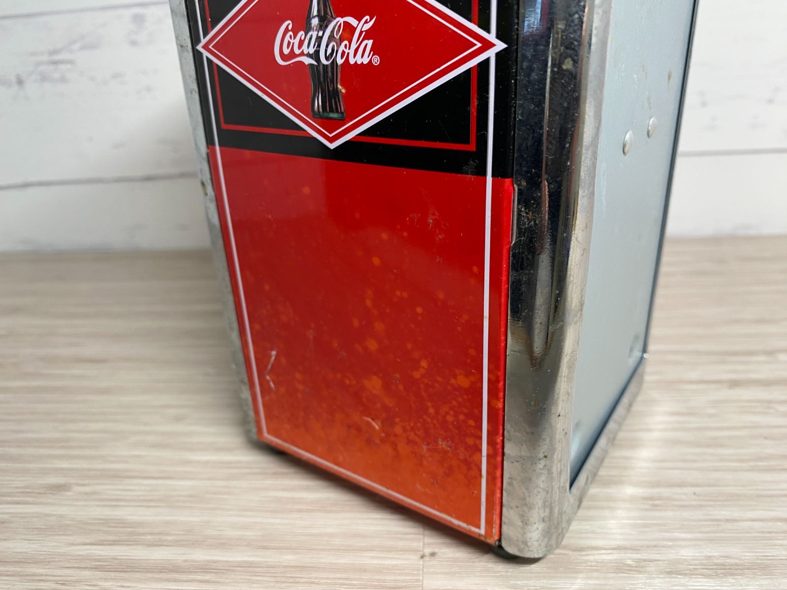 □送料込み 希少 ヴィンテージ コカコーラ メタル ナプキン