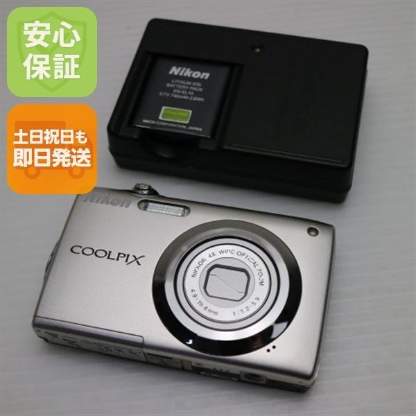 中古 COOLPIX S3000 ピュアシルバー 即日発送 Nikon デジカメ デジタル