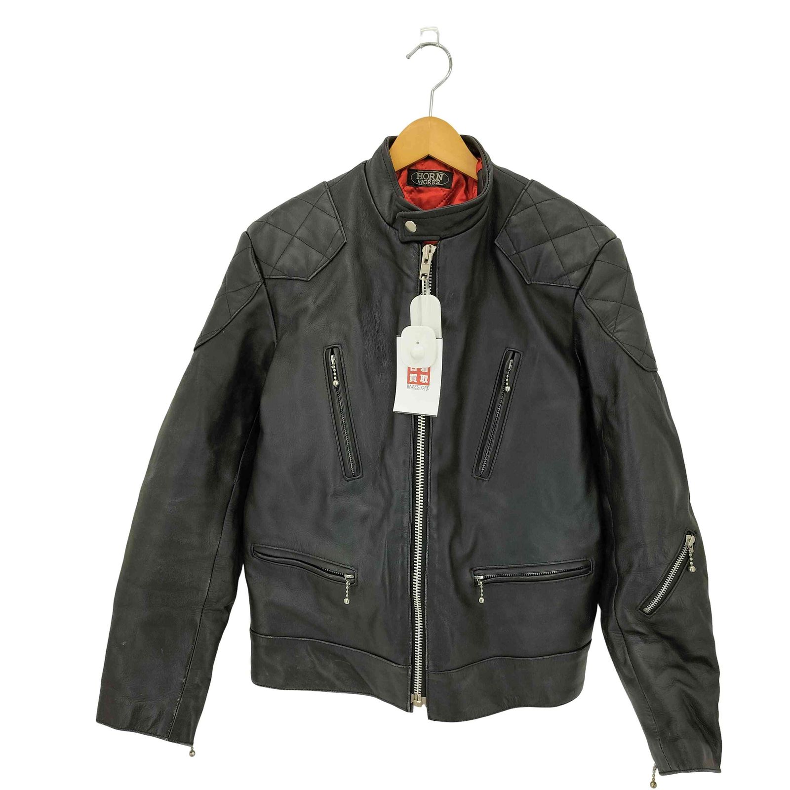 HORN WORKS ホーン ワークス 本革 シングルライダース 牛革 レザー 