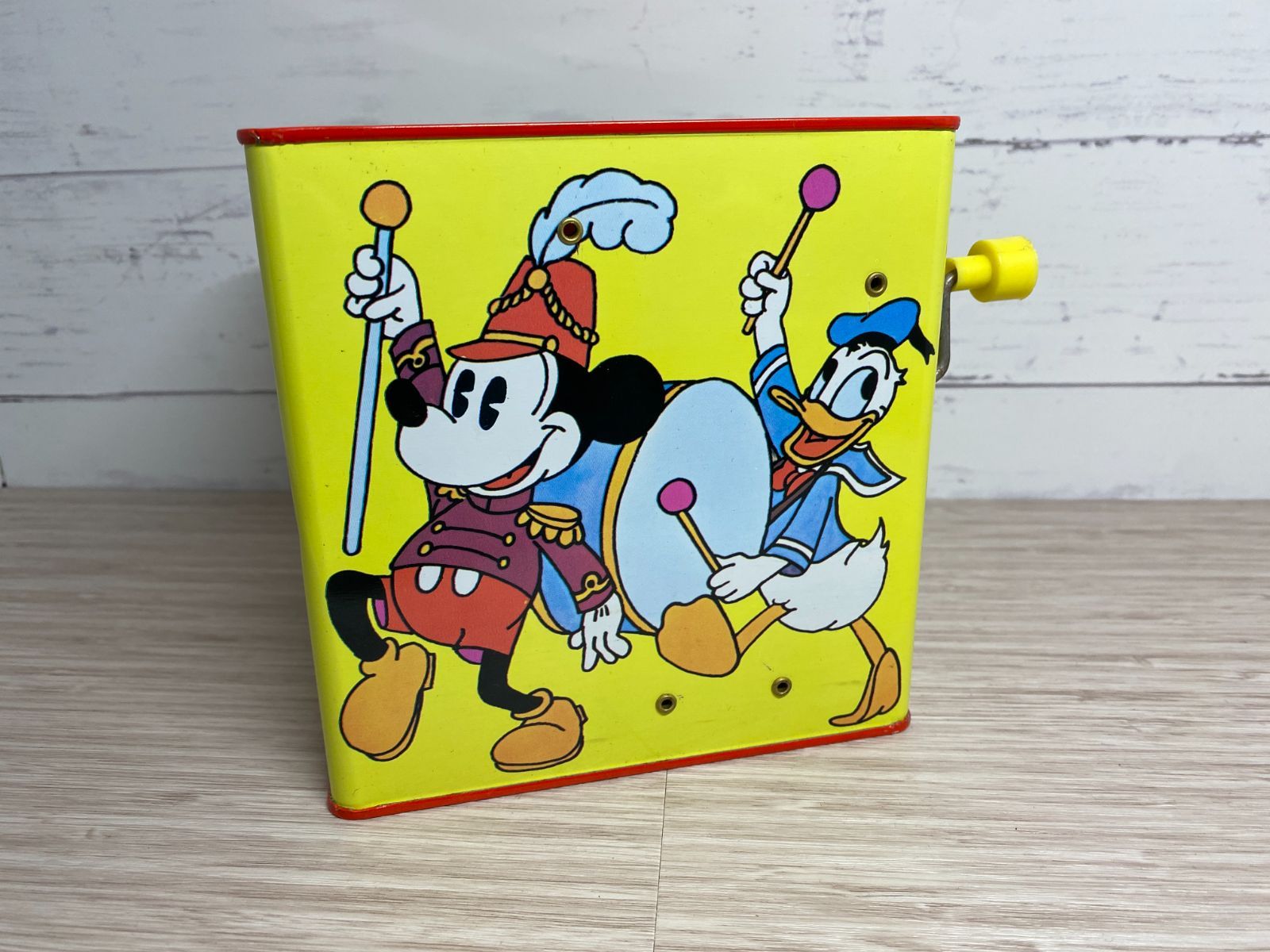 □送料込み 希少 ヴィンテージ ディズニー ミッキーマウス びっくり箱