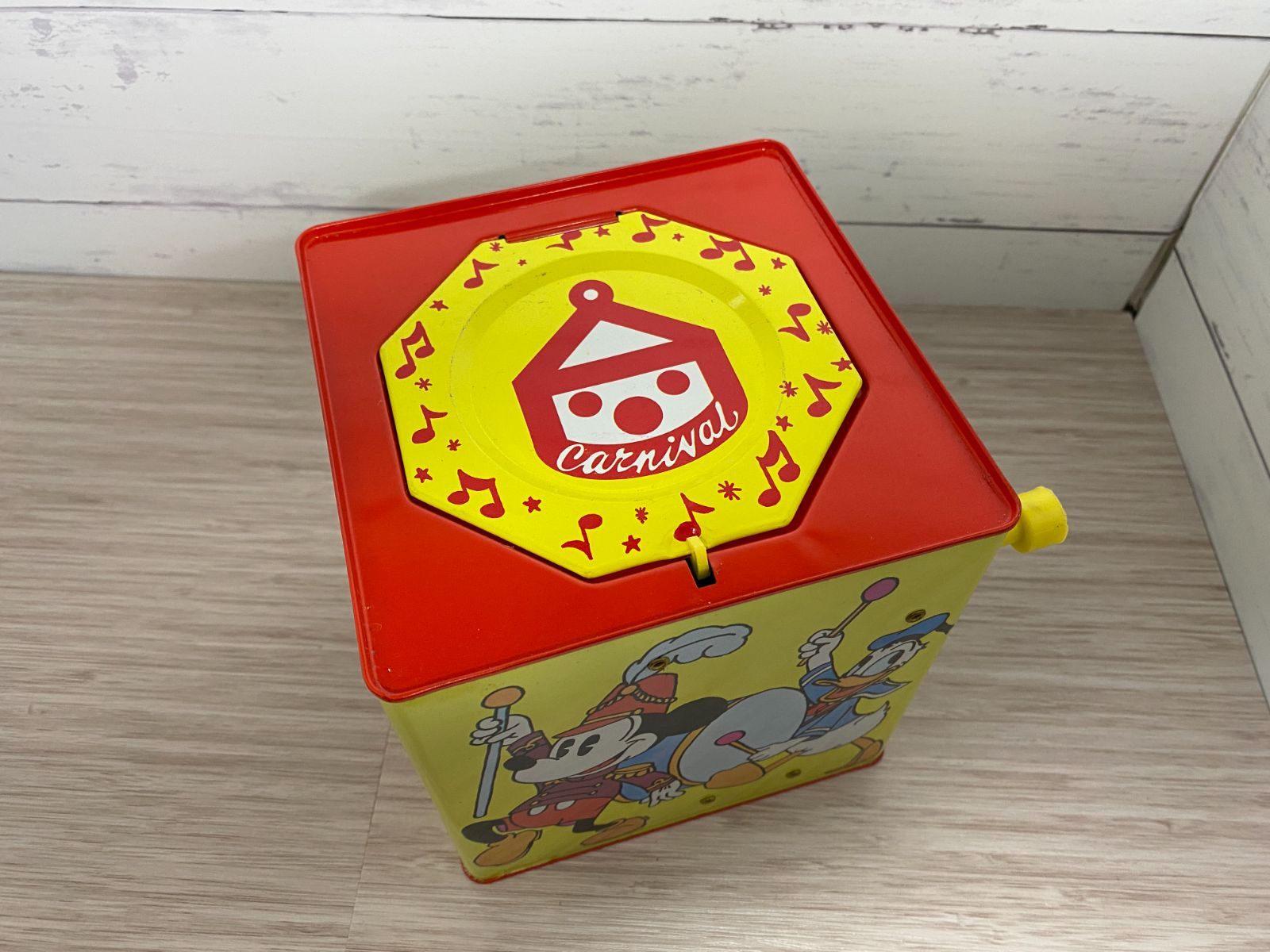 □送料込み 希少 ヴィンテージ ディズニー ミッキーマウス びっくり箱