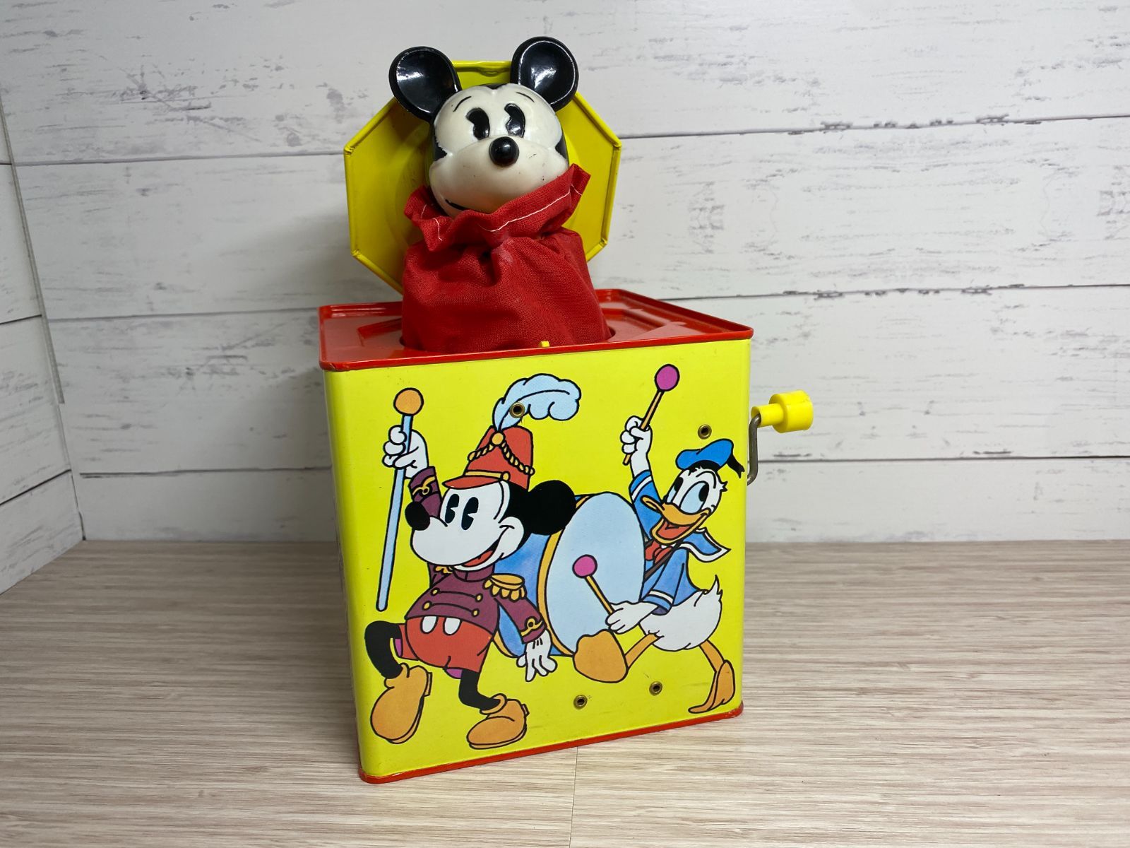 □送料込み 希少 ヴィンテージ ディズニー ミッキーマウス びっくり箱