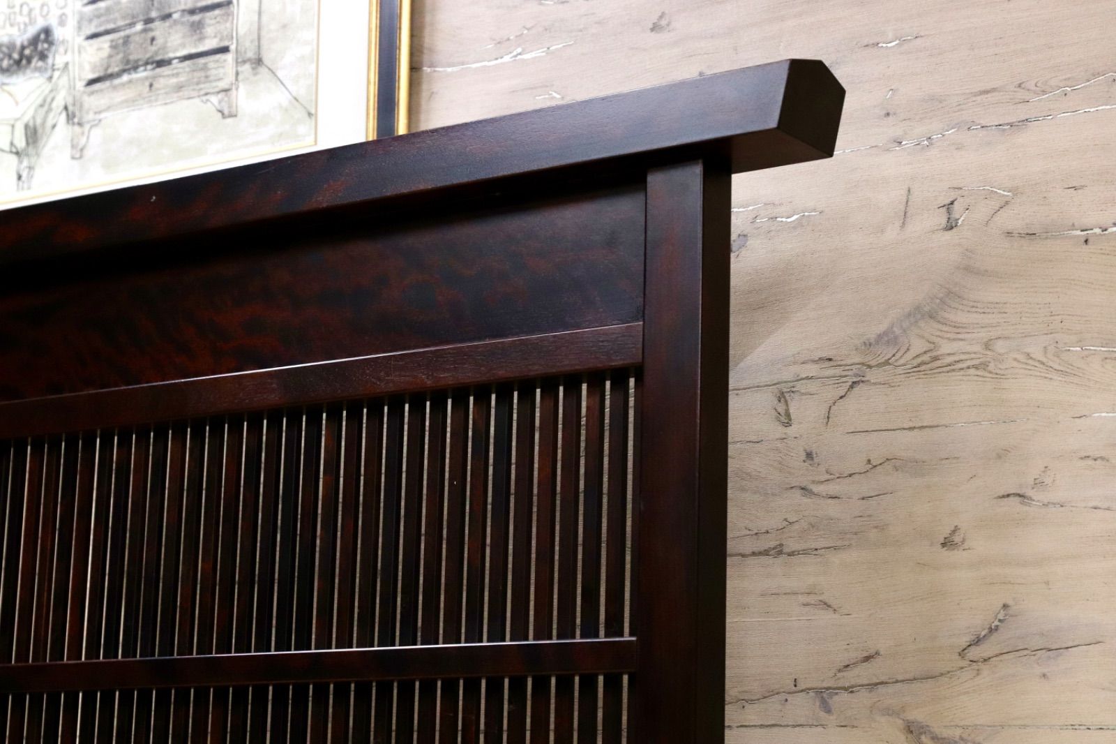 GMIS492○和製 アンティーク 衝立 パーテーション オブジェ レトロ 古