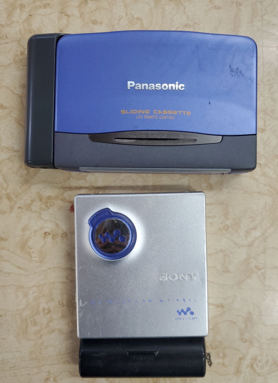 ジャンク品 RQ-S70 カセットプレーヤー MZ-E510 MDプレーヤー - メルカリ