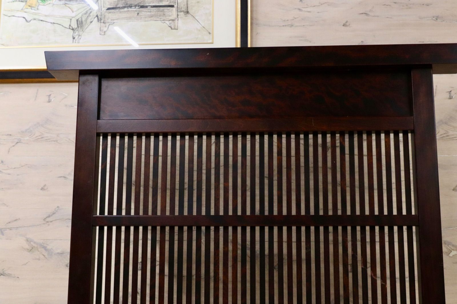 GMIS492○和製 アンティーク 衝立 パーテーション オブジェ レトロ 古