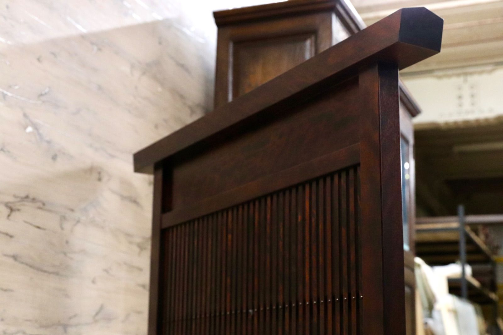 GMIS492○和製 アンティーク 衝立 パーテーション オブジェ レトロ 古