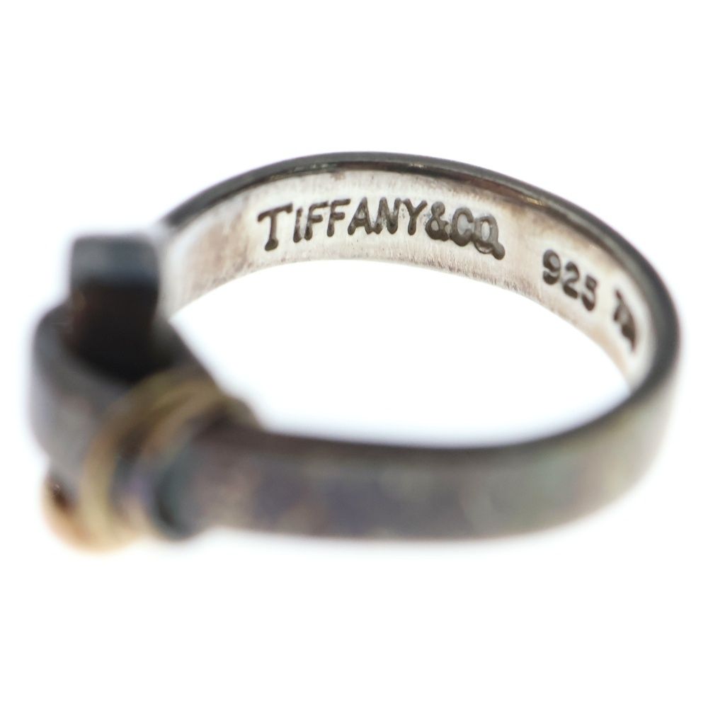 TIFFANY & Co. (ティファニー) フック&アイリング 925/750 ゴールド