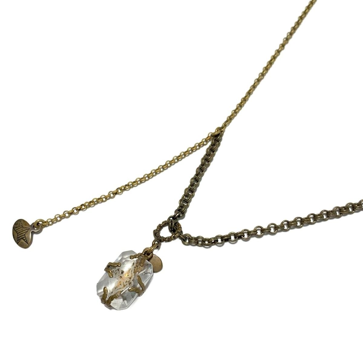 GEM ネックレス goldie KINGDOM(ジェムキングダム) ハートモチーフ 