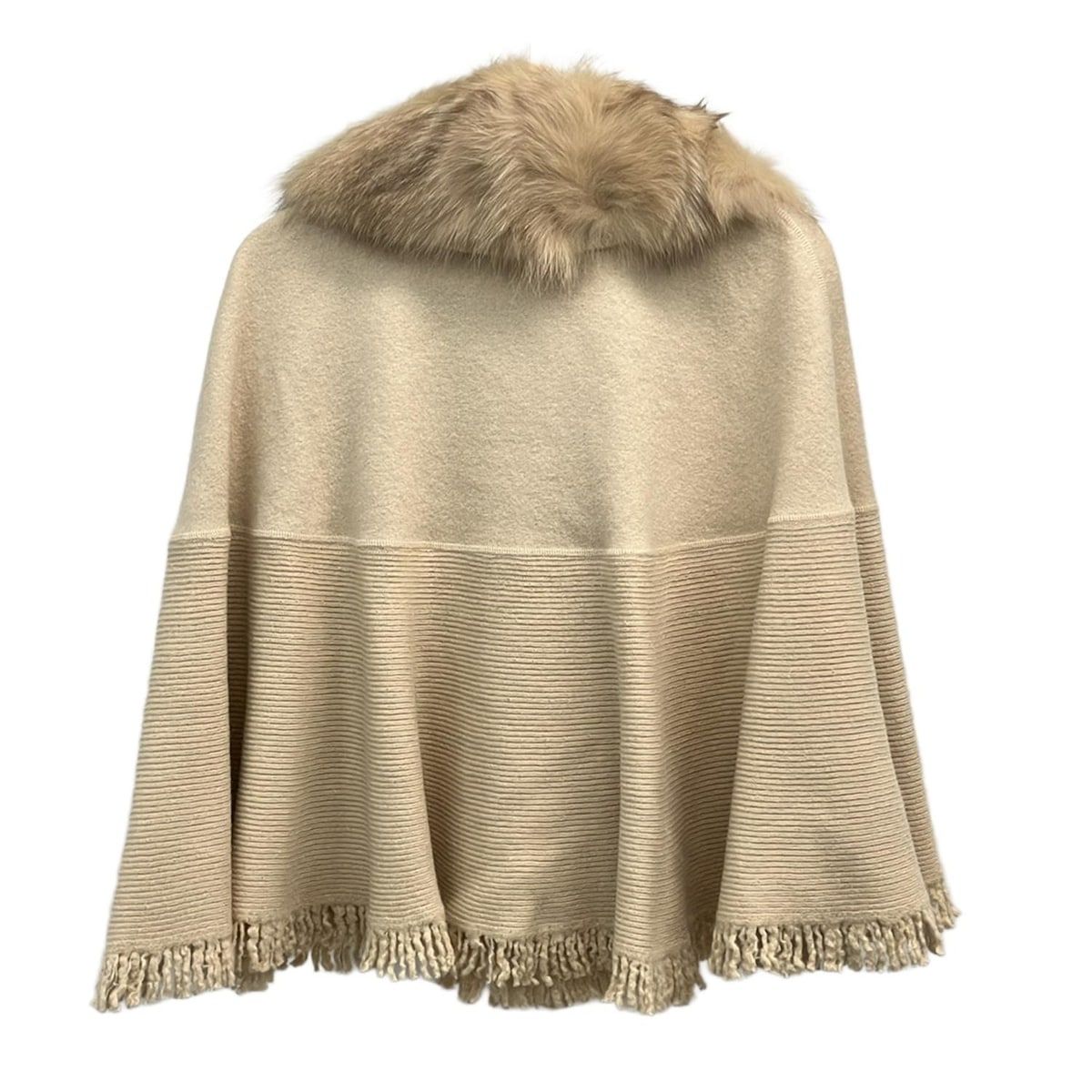 EPOCA(エポカ) ポンチョ サイズITL 40 レディース美品 - ベージュ