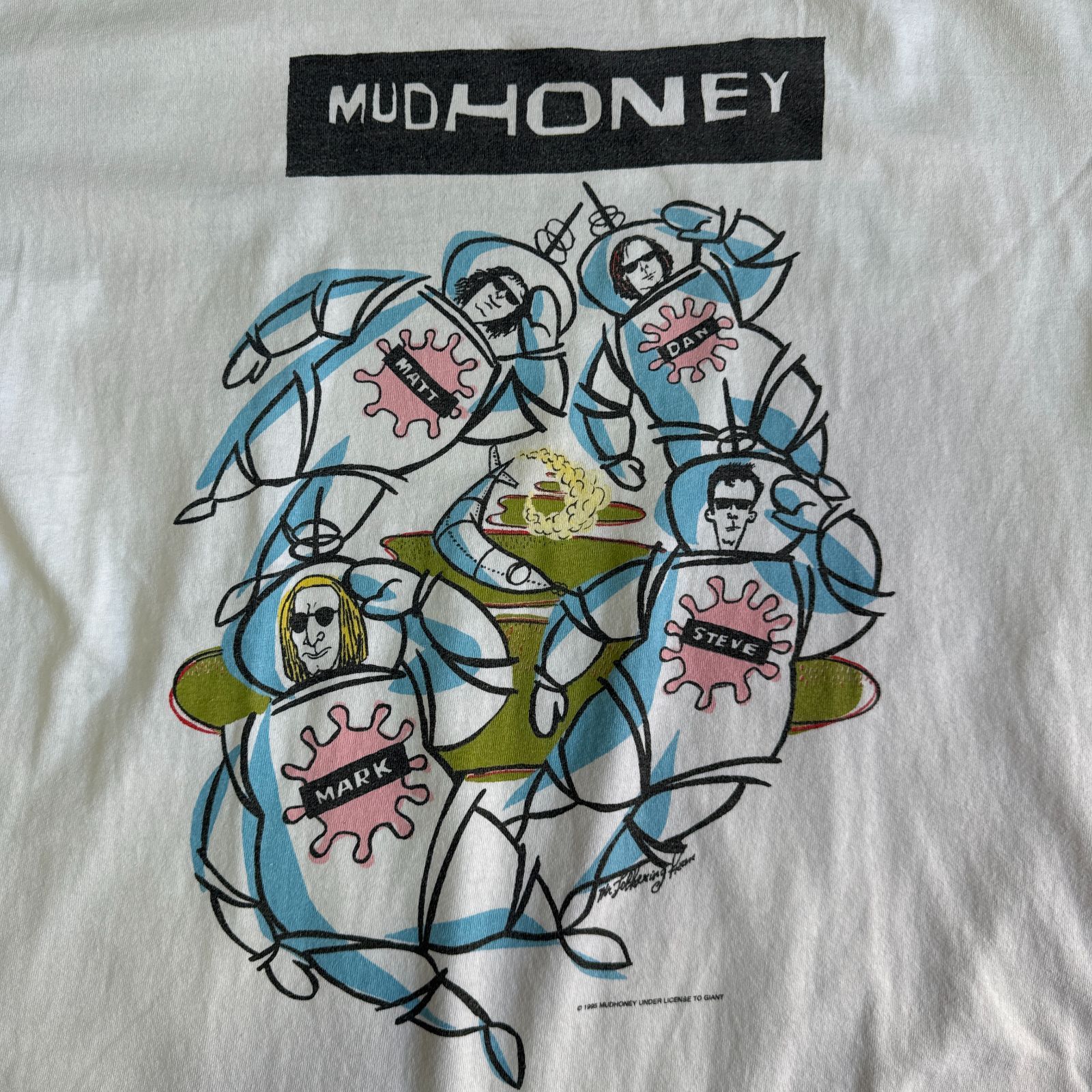 MUDHONEY 1991年 ジャパンツアー Tシャツ MUDHONEY 1991年 ジャパン