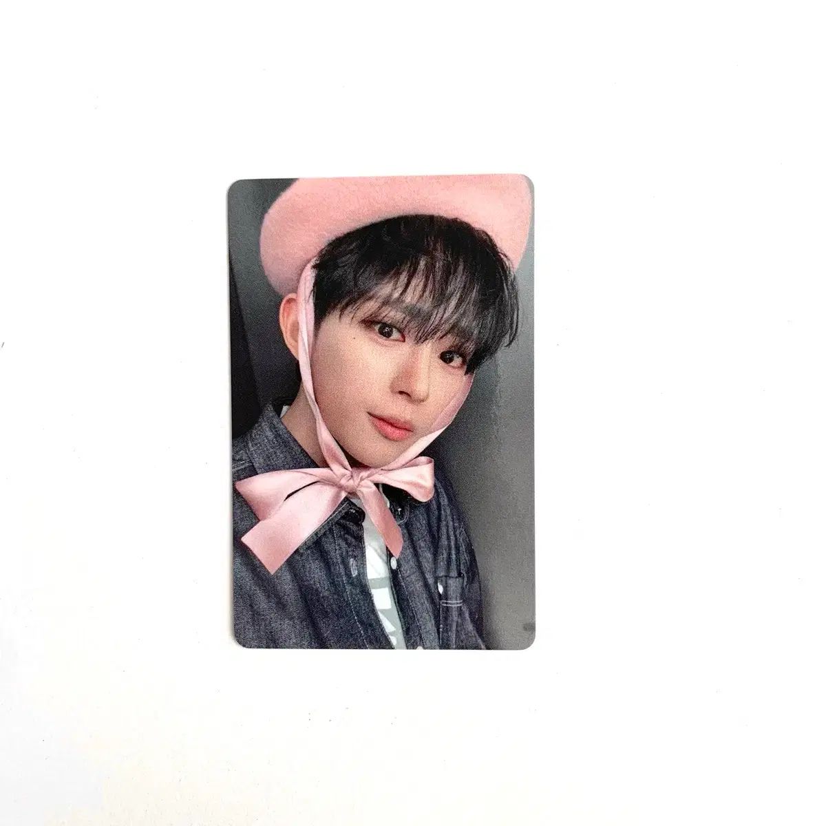 DKB ディワン D1 リボン ベレー帽 未公開トレカ dkb フォトカード