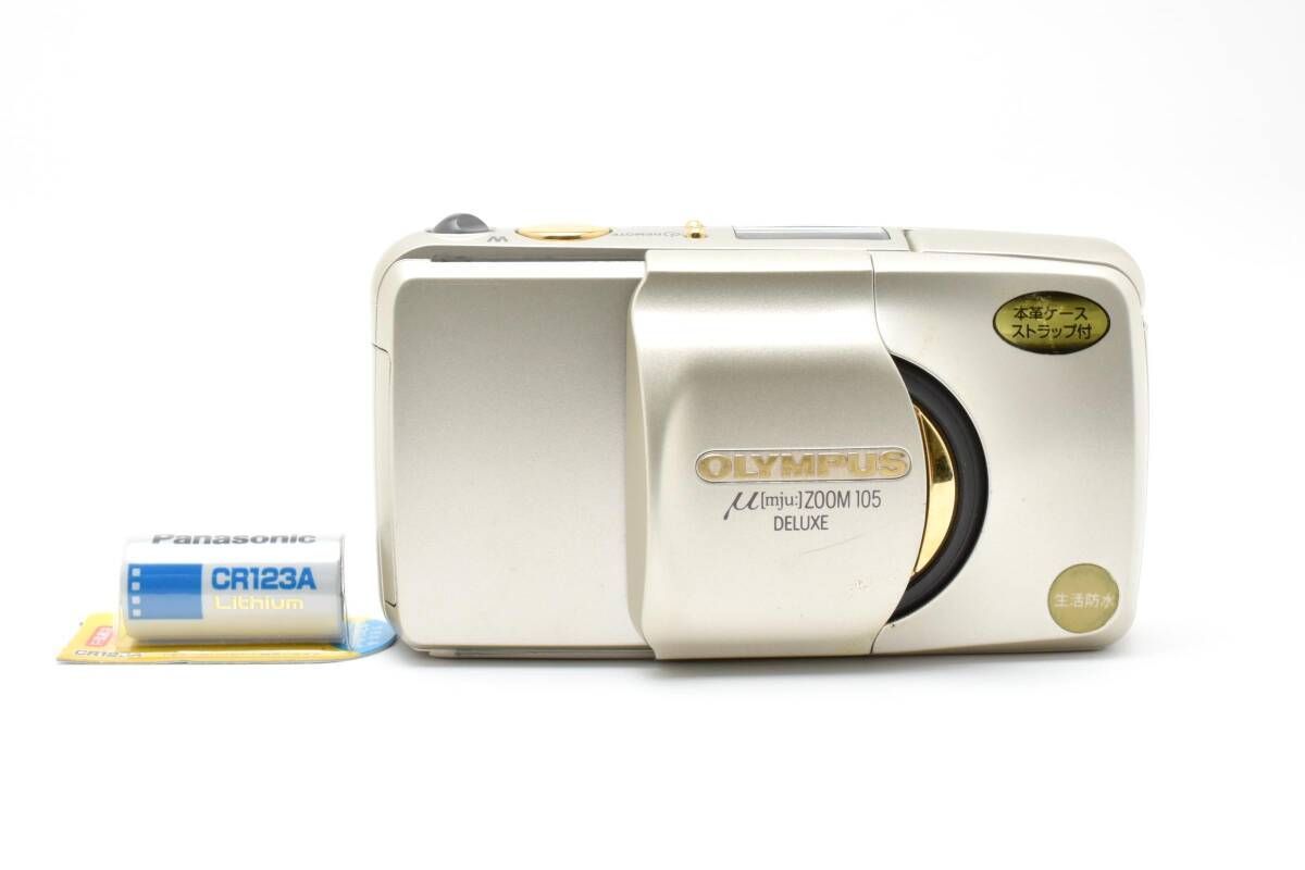 カメラ ☆極上品☆オリンパス OLYMPUS μ [mju:] ZOOM 105 DELUXE #1248u