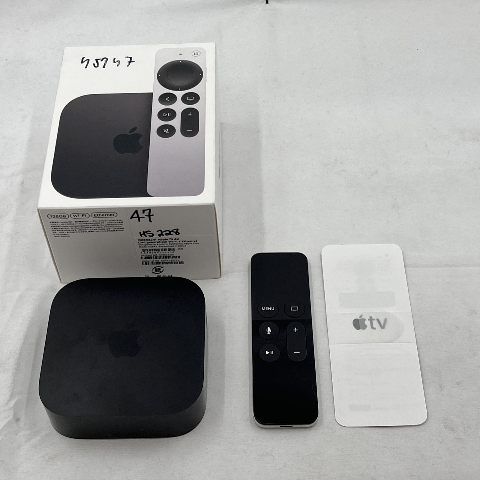 ☆ジャンク/初回起動確認済み☆ Apple Apple TV 4K（第3世代） A2737