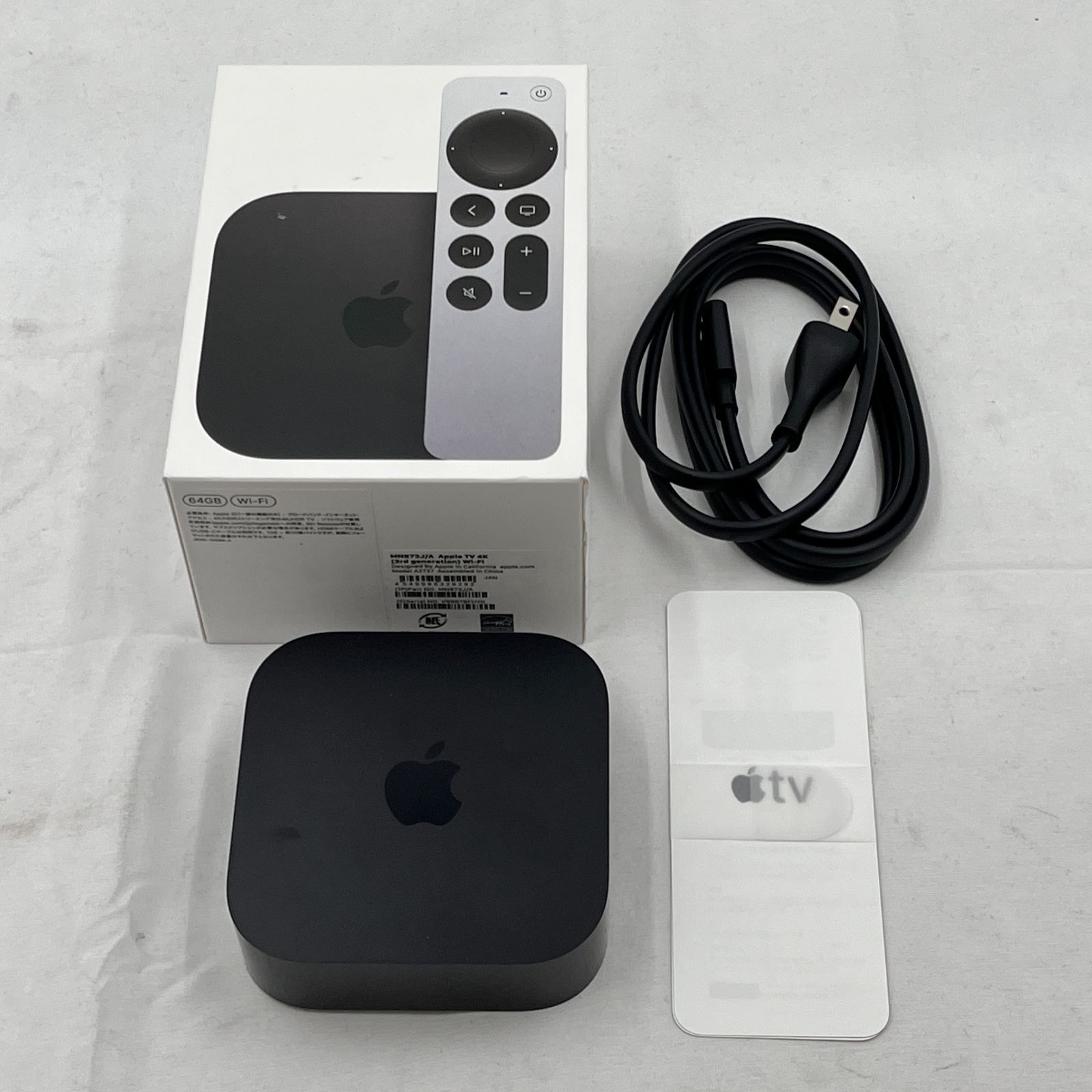 Apple TV 4K (32GB) 未使用ですが箱のみ細かな傷あり Apple TV 4K