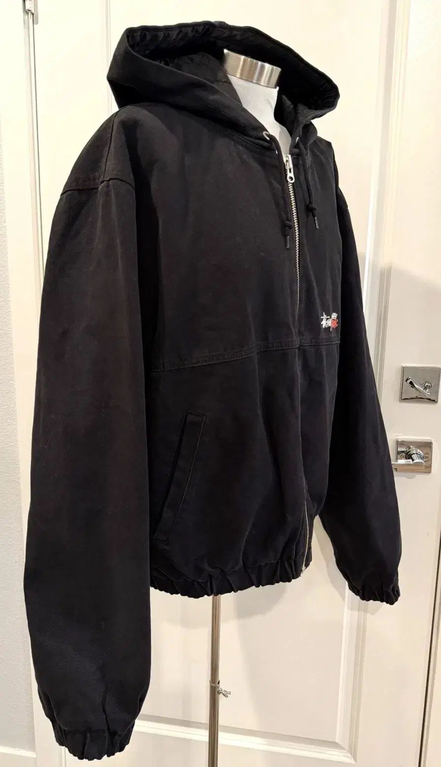 Jackets STU INSULATED Canvas WORK ジャケット ブラック Stüssy Canvas Insulated Work Jacket UNISEX Black (115716