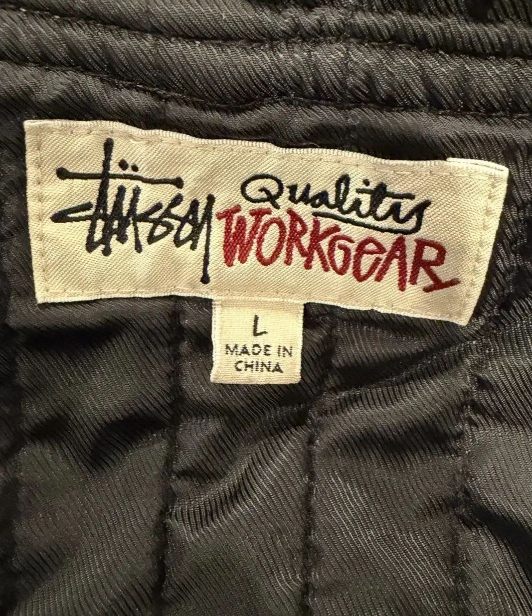 Jackets STU INSULATED Canvas WORK ジャケット ブラック Stüssy Canvas Insulated Work Jacket UNISEX Black (115716