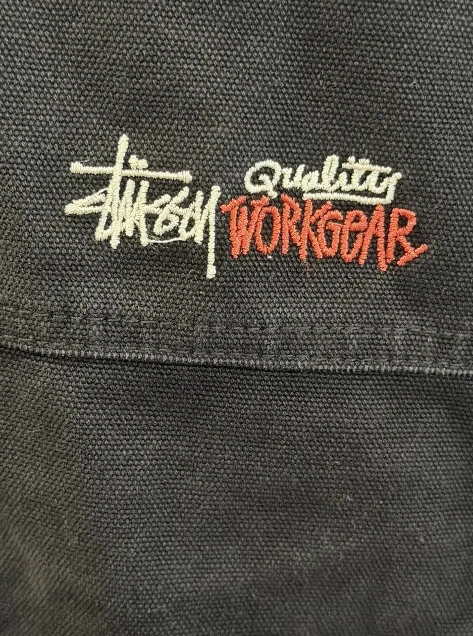 Jackets STU INSULATED Canvas WORK ジャケット ブラック Stüssy Canvas Insulated Work Jacket UNISEX Black (115716