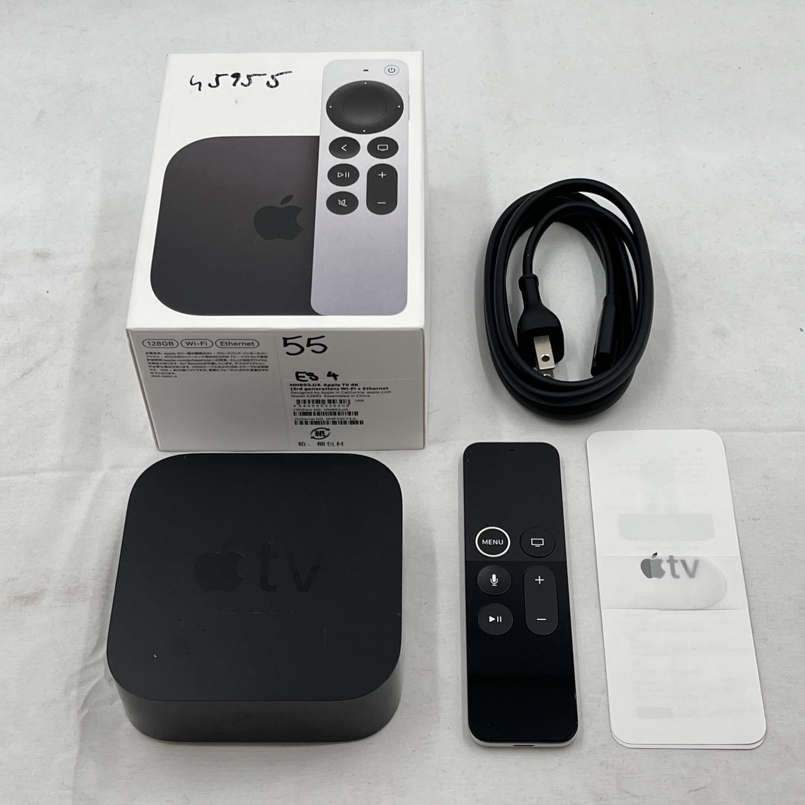 ☆ジャンク/初回起動確認済み☆ Apple Apple TV 4K（第1世代） A1842