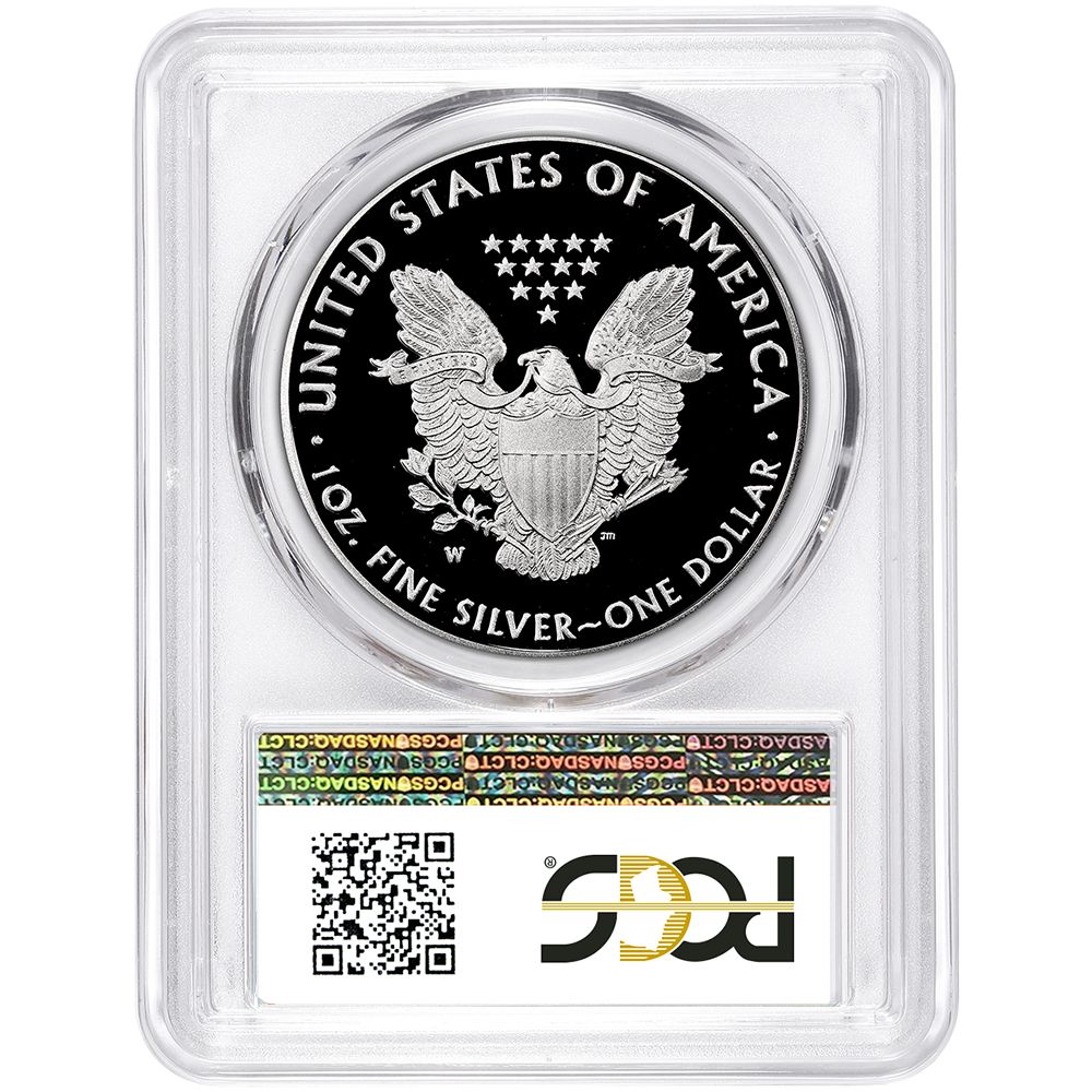 2019-W プルーフ $1 アメリカン シルバー イーグル コングラチュ