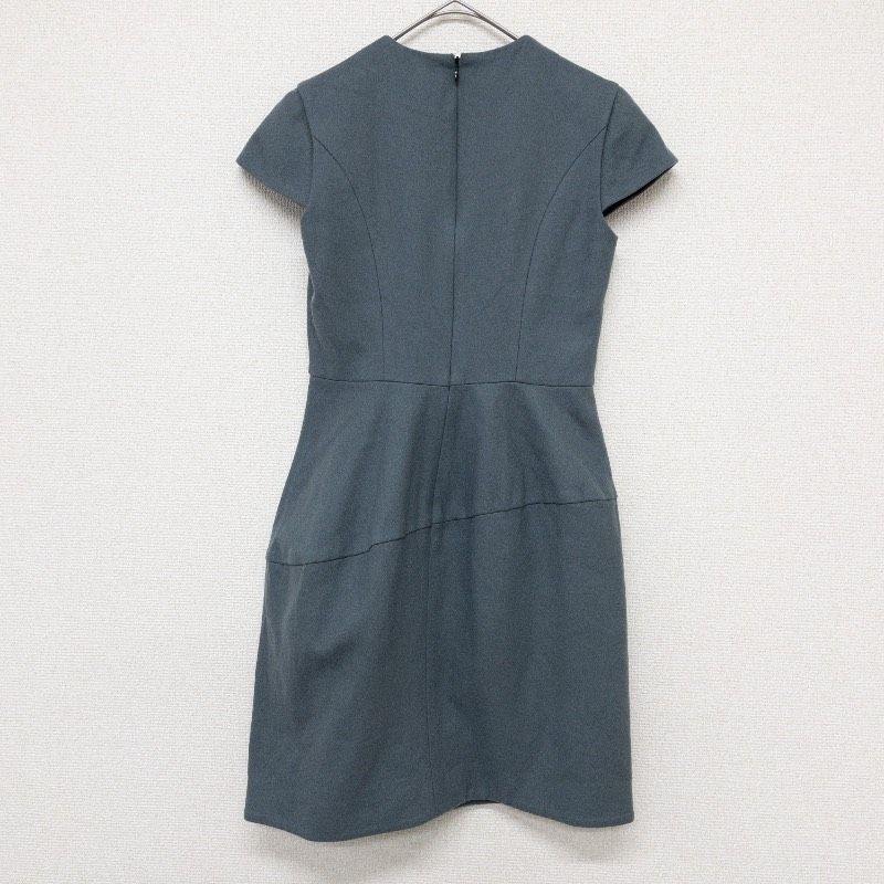 YOKOCHAN ヨーコチャン ワンピース 半袖 ウール グレー 日本製