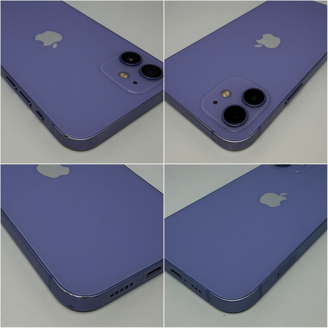 iPhone12 128GB パープル 【純正バッテリー100%】 iPhone12 本体 128GB パープル SIMフリー バッテリー100% - メルカリ