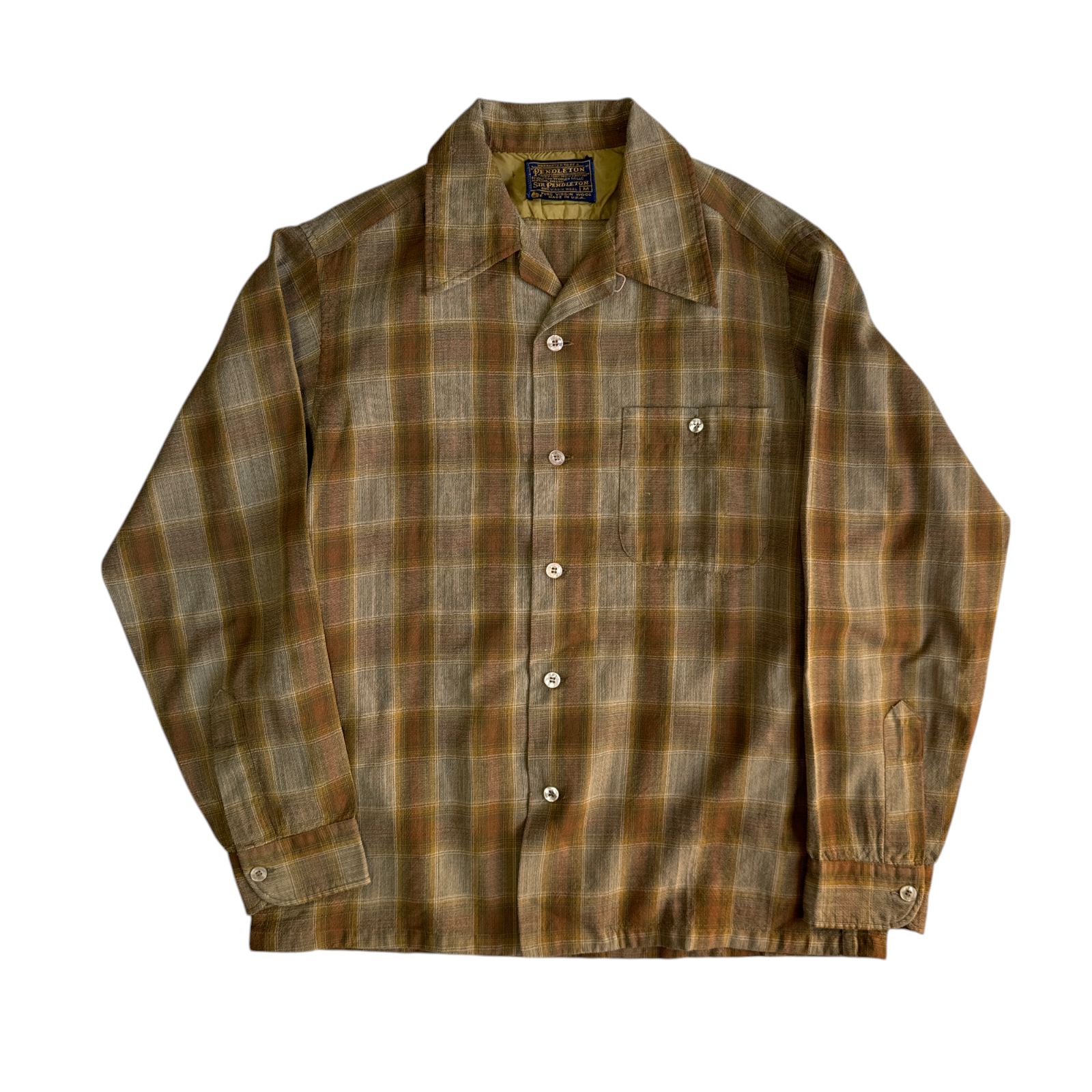 70s Sir Pendleton ペンドルトン ボードシャツ BoardShirt Mサイズ
