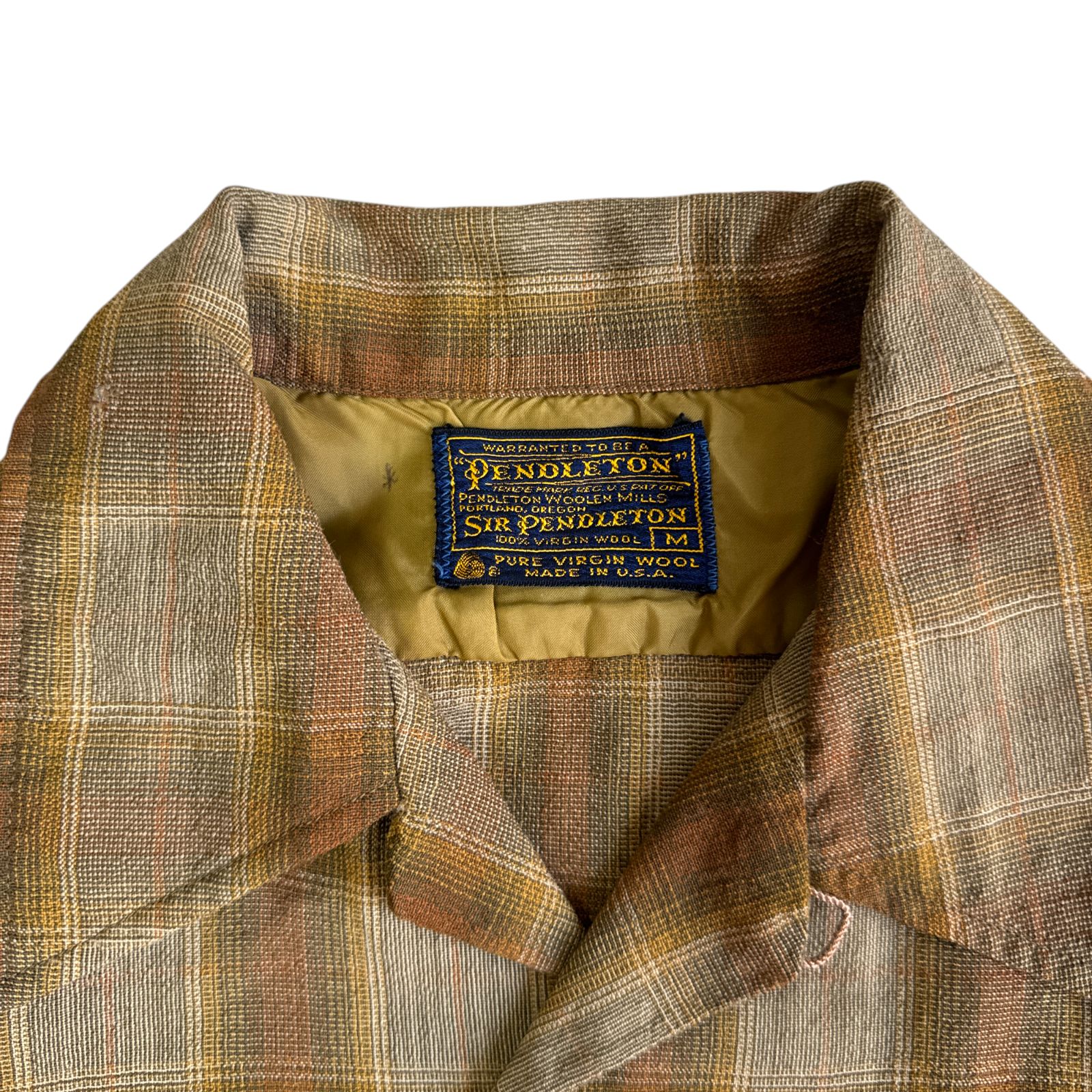 70s Sir Pendleton ペンドルトン ボードシャツ BoardShirt Mサイズ