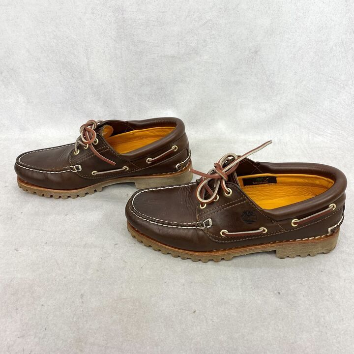 Timberland 3EYE CLASSIC LUG 30003 デッキ シューズ 26.5cm ブラウン