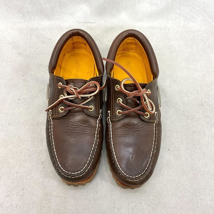 Timberland 3EYE CLASSIC LUG 30003 デッキ シューズ 26.5cm ブラウン