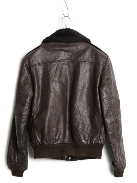 お得なクーポン配布中!】 70s USA製 ☆ COOPER G-1 タイプ 本革 レザー