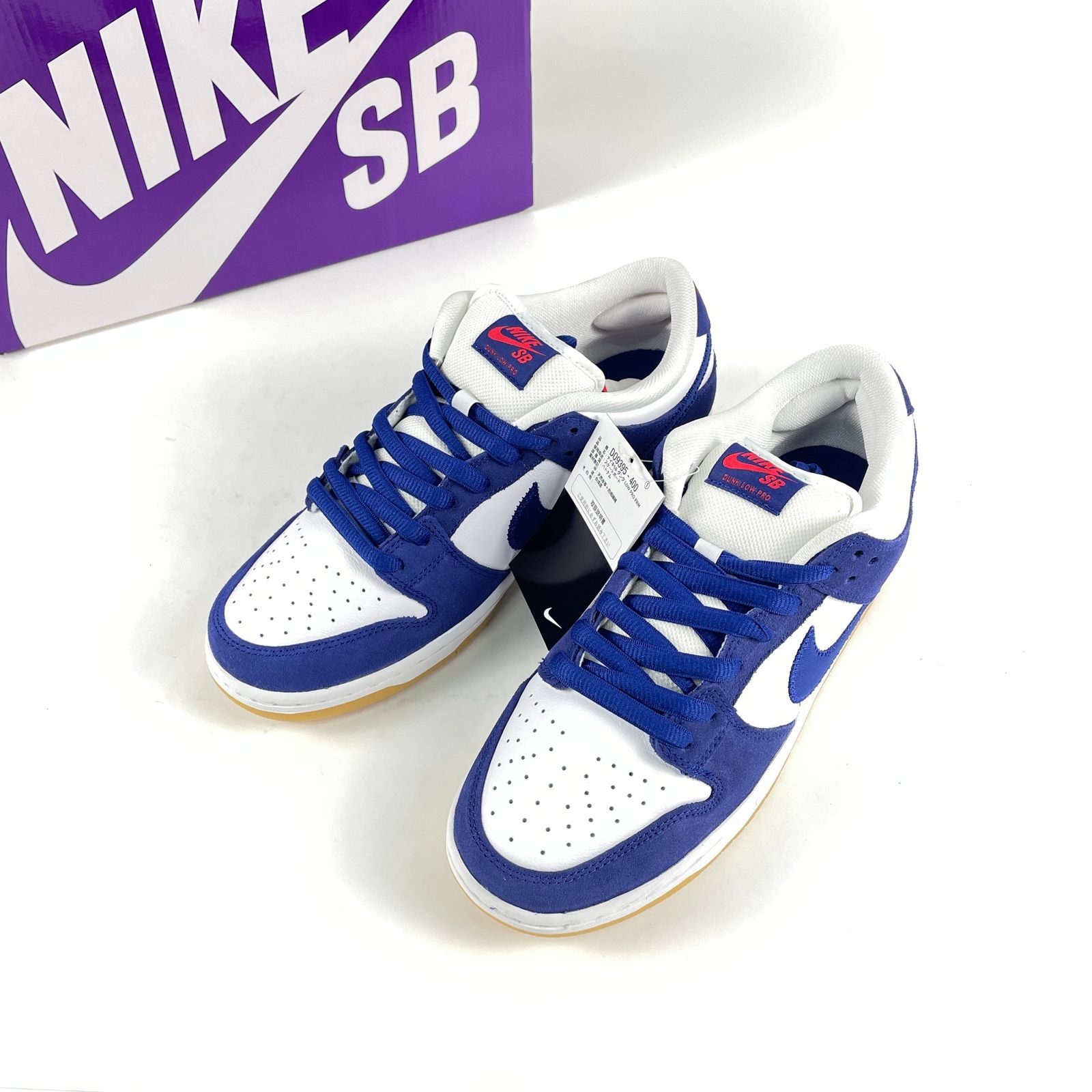 タグ・箱・替えシューレース付 NIKE ナイキ 2022 D09395-400 SB DUNK 